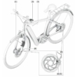 Bosch ABS control unit Elektromos Kerékpár ABS Fékrendszer Vezérlőegység
