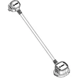 Bosch PowerMore Akkumulátortartótól Távolodó Kábel - Több Méretben