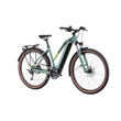 CUBE TOURING HYBRID ONE 500 TRAPÉZ GREEN´N´SHARPGREEN Női Elektromos Trekking Kerékpár 2022
