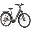 CUBE KATHMANDU HYBRID C:62 SLT 400X STELLAR´N´ORIGANOGREEN - 2025 - TREKKING ELEKTROMOS KERÉKPÁR - EASY ENTRY 46 CM