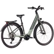 CUBE KATHMANDU HYBRID C:62 SLT 400X STELLAR´N´ORIGANOGREEN - 2025 - TREKKING ELEKTROMOS KERÉKPÁR - EASY ENTRY 46 CM