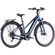 CUBE TOURING HYBRID ONE 625 DEEPSEA´N´CHROME - 2025 - TREKKING ELEKTROMOS KERÉKPÁR - TRAPEZE 46 CM