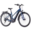 CUBE TOURING HYBRID ONE 625 DEEPSEA´N´CHROME - 2025 - TREKKING ELEKTROMOS KERÉKPÁR - TRAPEZE 46 CM