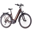 CUBE TOURING HYBRID PRO 625 CINNAMON´N´ORANGE - 2025 - TREKKING ELEKTROMOS KERÉKPÁR - EASY ENTRY 46 CM