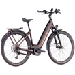 CUBE TOURING HYBRID PRO 625 CINNAMON´N´ORANGE - 2025 - TREKKING ELEKTROMOS KERÉKPÁR - EASY ENTRY 50 CM