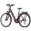 CUBE TOURING HYBRID PRO 625 CINNAMON´N´ORANGE - 2025 - TREKKING ELEKTROMOS KERÉKPÁR - EASY ENTRY 50 CM