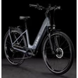 CUBE TOURING HYBRID PRO 625 METALLICGREY´N´CHROME - 2025 - TREKKING ELEKTROMOS KERÉKPÁR - EASY ENTRY 46 CM