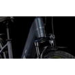 CUBE TOURING HYBRID PRO 625 METALLICGREY´N´CHROME - 2025 - TREKKING ELEKTROMOS KERÉKPÁR - EASY ENTRY 46 CM