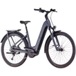 CUBE KATHMANDU HYBRID ONE 600 SHADOWGREY´N´BLACK - 2025 - TREKKING ELEKTROMOS KERÉKPÁR - EASY ENTRY 46 CM