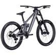 CUBE TWO15 PRO 27.5 GREY´N´BLACK 2023 FÉRFI ÖSSZTELESZKÓPOS DOWNHILL KERÉKPÁR