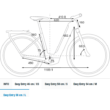 CUBE KATHMANDU HYBRID SL 750 EASY ENTRY POLARSILVER´N´BLACK Uniszex Elektromos Trekking Kerékpár 2022