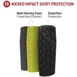 G-FORM MX360 Impact Shirt Kerékpáros Protektor Ing