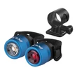 KLS IO USB SET RED KERÉKPÁR LÁMPA SZETT LILA