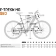 KTM MACINA FUN P510 DENIM (SILVER+WHITE) UNISEX ELEKTROMOS TREKKING KERÉKPÁR 2021