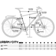 KTM CHESTER 8 IGUAN (BLACK) 2024 FÉRFI CITY KERÉKPÁR