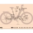 KTM MACINA FOLD 20 elektromos  városi kerékpár OLIVE PEARL színben 2026
