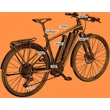 KTM MACINA SPORT SX 20 STEEL BLUE MATT (BLACK) 2025 FÉRFI ELEKTROMOS TREKKING KERÉKPÁR - 51 CM - 46 CM