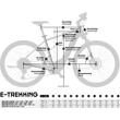 KTM MACINA STYLE 720 OAK MATT(BLACK+ORANGE) 2023 FÉRFI ELEKTROMOS TREKKING KERÉKPÁR