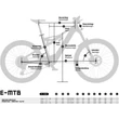 KTM MACINA KAPOHO ELITE SPACE GALAXY MATT (GREY+BLACK) 2023 FÉRFI ELEKTROMOS ÖSSZTELESZKÓPOS KERÉKPÁR