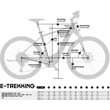 KTM MACINA STYLE 740 MACHINE GREY(SILVER+BLUE) EASY ENTRY 2023 UNISEX ELEKTROMOS TREKKING KERÉKPÁR
