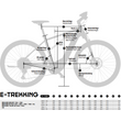 KTM Macina Sport 720 EASY ENTRY machine grey (orange+black) Unisex Elektromos Trekking Kerékpár 2023