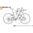 KTM MACINA CROSS P510 STREET WHITE Uniszex Elektromos Cross Trekking Kerékpár 2022