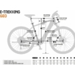 KTM MACINA SPORT 630 TRAPÉZ metallic black (orange) Női Elektromos Trekking Kerékpár 2021