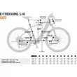 KTM MACINA STYLE 710 TRAPÉZ Női Elektromos Trekking Kerékpár 2022