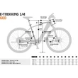 KTM MACINA STYLE 710 OAK(BLACK+ORANGE) FÉRFI ELEKTROMOS TREKKING KERÉKPÁR 2022