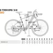 Ktm Macina Gran 710 TRAPÉZ oak (black+orange) Női Elektromos Trekking Kerékpár 2022