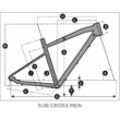 SCOTT Sub Cross 30 Férfi Cross Trekking Kerékpár 2022