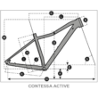 Scott Contessa Active 50 27.5" Pink Női MTB Kerékpár 2022