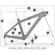 SCOTT SCALE 960 FIRE ORANGE/DARK GREY 2022 FÉRFI MTB KERÉKPÁR