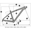 Scott Scale 980 Red Férfi MTB Kerékpár 2022