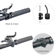 Litemove AE-130 (High/ Low Beam) STEM Elektromos Kerékpár Integrált Első Lámpa
