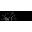 KTM LIFE 1964 TRAPÉZ BLACK MATT (CHROME ORANGE) 2022 NŐI TREKKING KERÉKPÁR