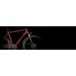KTM LIFE FORCE TRAPÉZ CHROME RED (BLACK) 2022 NŐI TREKKING KERÉKPÁR