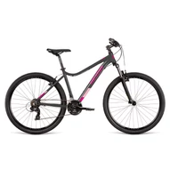 DEMA TIGRA 1 DARK GRAY - MAGENTA 2022 NŐI MTB KERÉKPÁR