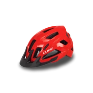 CUBE ATX STEEP GLOSSY RED KERÉKPÁROS BUKÓSISAK