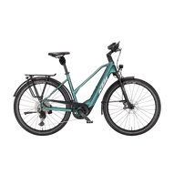 KTM MACINA STYLE 810  D 51 Női elektromos trekking- túra kerékpár GREEN PURPLE FLIP MATT színben