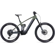 CUBE STEREO HYBRID 160 HPC TM 750 27.5 FLASHGREY´N´OLIVE FÉRFI ELEKTROMOS ÖSSZTELESZKÓPOS ENDURO MTB KERÉKPÁR 2022