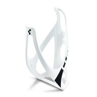 CUBE Bottle Cage HPP Kerékpár Kulacstartó - matt white'n'black színben