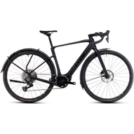 CUBE NUROAD HYBRID C:62 SLX FE 400X CARBON´N´GLOSSY 2025 FÉRFI ELEKTROMOS GRAVEL KERÉKPÁR