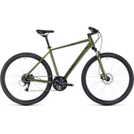 CUBE NATURE SHINYMOSS N BLACK 2023 FÉRFI CROSS KERÉKPÁR