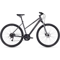 CUBE NATURE TRAPÉZ GRAPHITE N BLACK 2023 NŐI CROSS KERÉKPÁR