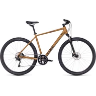 CUBE NATURE PRO GOLD N BLACK 2023 FÉRFI CROSS KERÉKPÁR