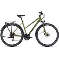 CUBE NATURE ALLROAD SHINYMOSS N BLACK TRAPÉZ 2023 NŐI CROSS KERÉKPÁR