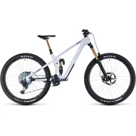 CUBE STEREO ONE77 C:68X SLT 29 FLASHWHITE´N´GREY 2023 FÉRFI ÖSSZTELESZKÓPOS ENDURO MTB KERÉKPÁR