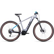 CUBE REACTION HYBRID PERFORMANCE 625 27.5 POLARSILVER´N´BLUE Férfi Elektromos MTB Kerékpár 2022