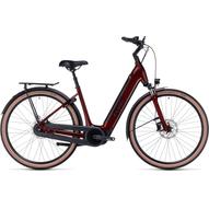 Cube Supreme Hybrid PRO 625 red´n´black 2023 Unisex Elektromos City Kerékpár